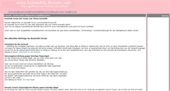Desktop Screenshot of kosmetik-forum.info